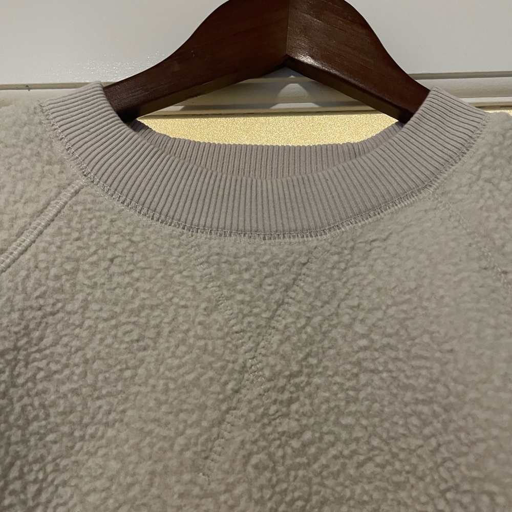Everlane Sherpa sweatshirt